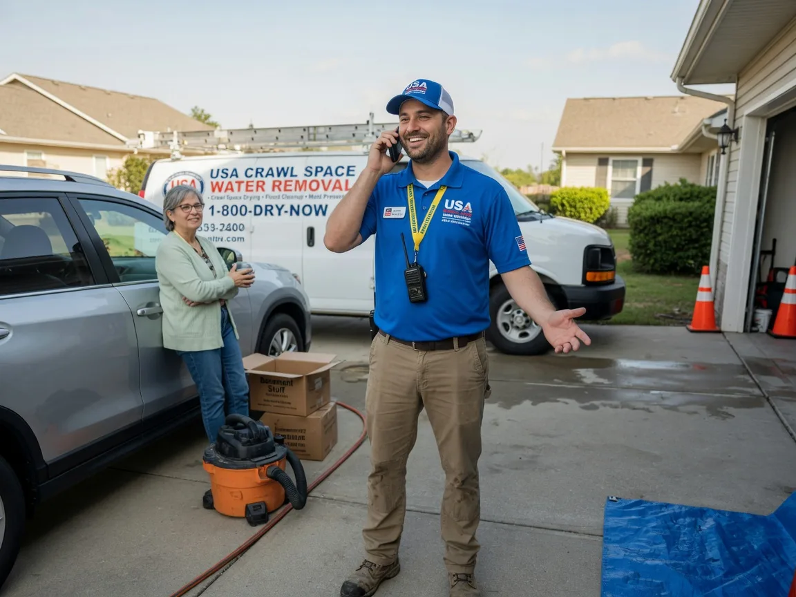 Crawl Space Water Removal Sharon, GA FAQs